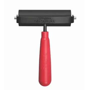 Hard Rubber Brayer 4"