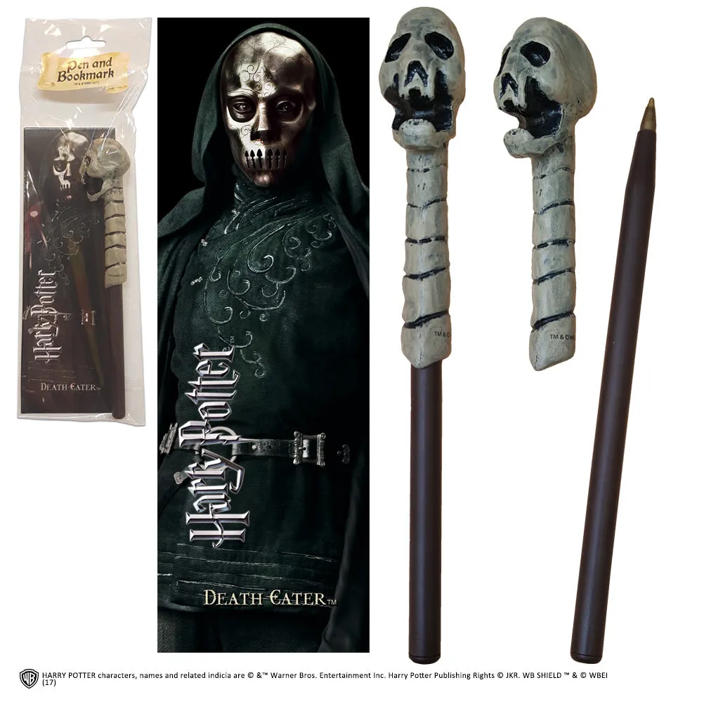Harry Potter - Death Eater Wand Pen And Bookmark
