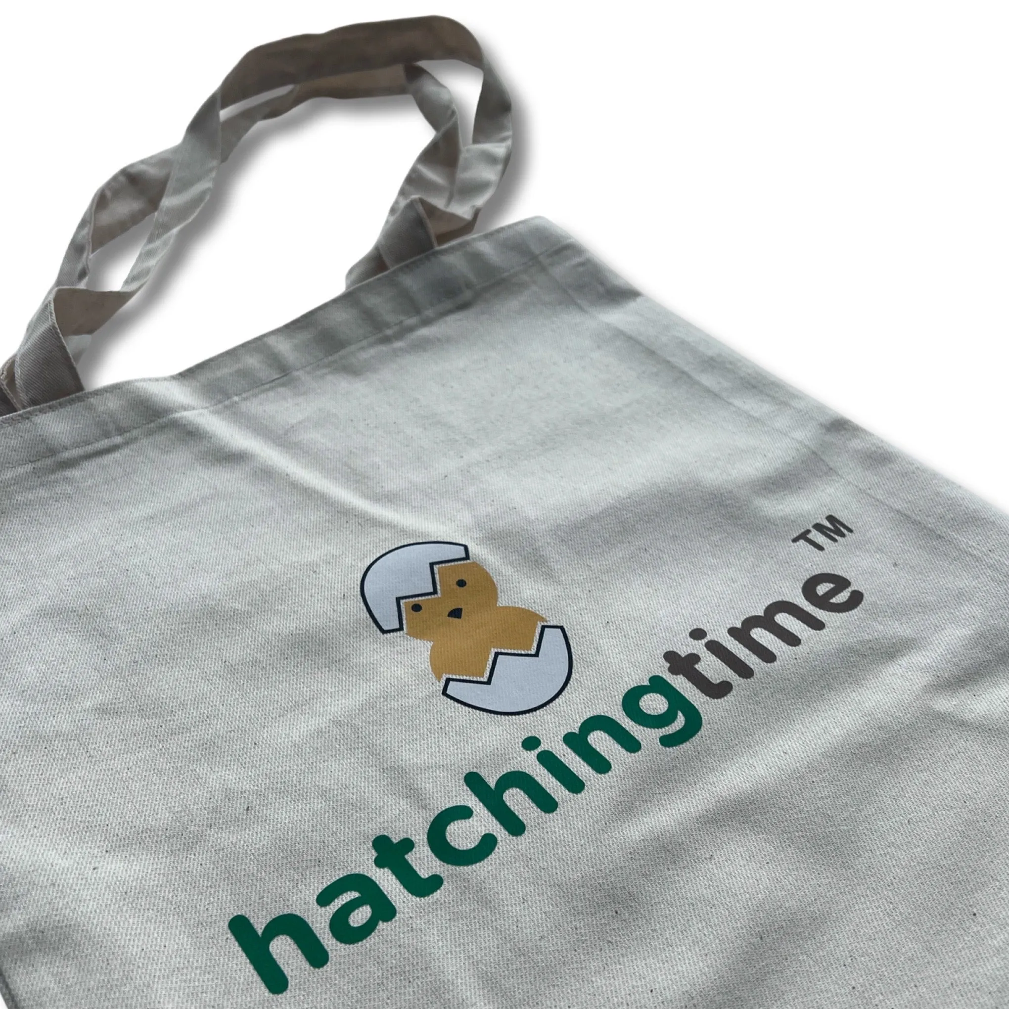 Hatching Time Shopping Bag (Cream)