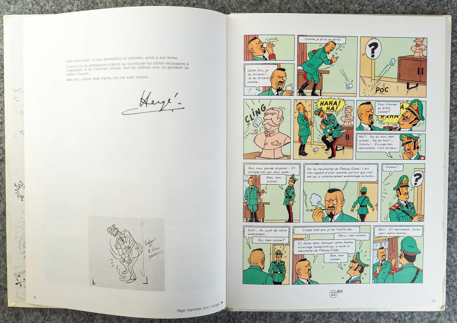 HERGE - LE MUSEE IMAGINAIRE TINTIN Casterman 1st Edition 1980 Belge Hardback EO