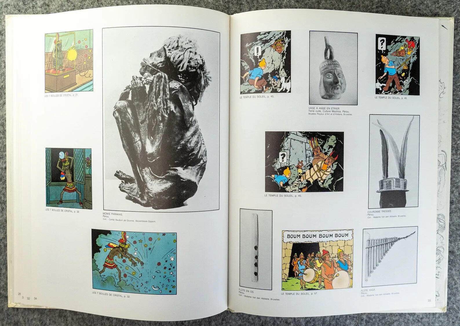 HERGE - LE MUSEE IMAGINAIRE TINTIN Casterman 1st Edition 1980 Belge Hardback EO