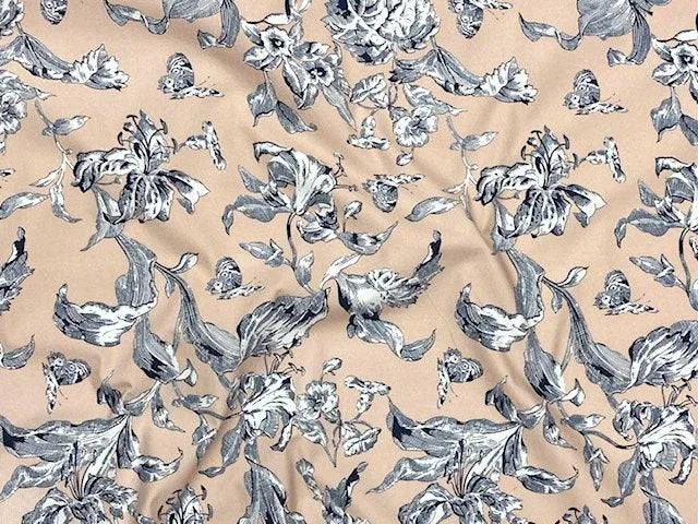 Hidden Butterfly - Stretch Cotton