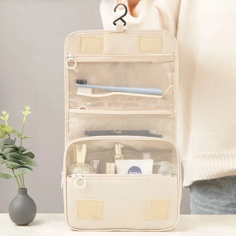 High Quality Women Makeup Bags Travel Cosmetic Bag Toiletries Organizer Waterproof Storage Wash Bag for Travel and Home