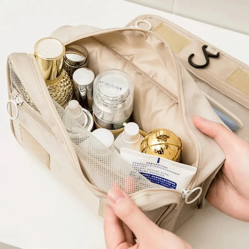 High Quality Women Makeup Bags Travel Cosmetic Bag Toiletries Organizer Waterproof Storage Wash Bag for Travel and Home