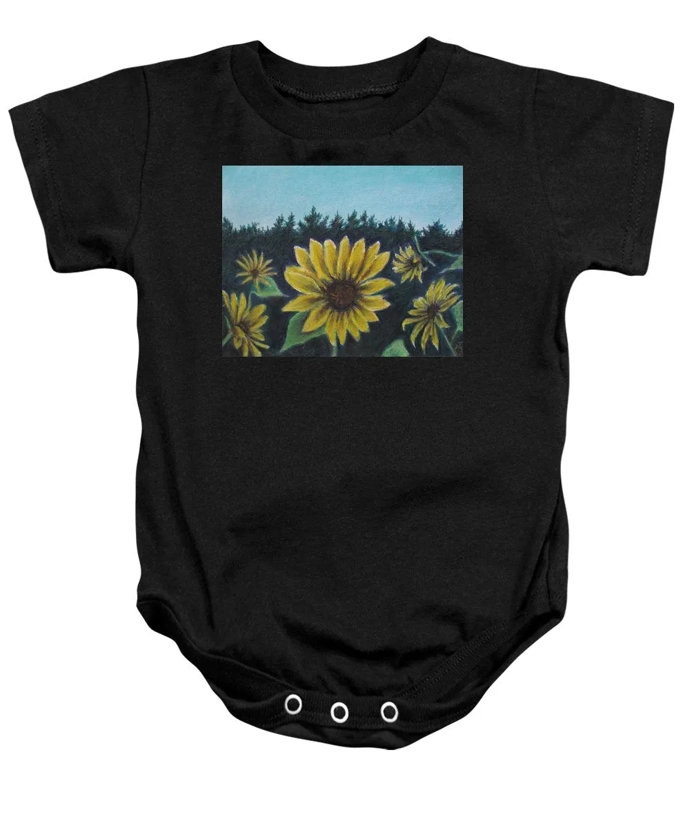 Hours of Flowers - Baby Onesie
