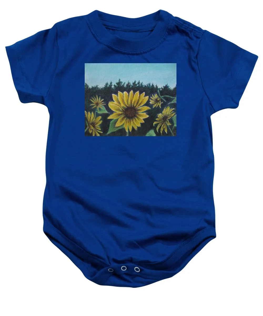 Hours of Flowers - Baby Onesie