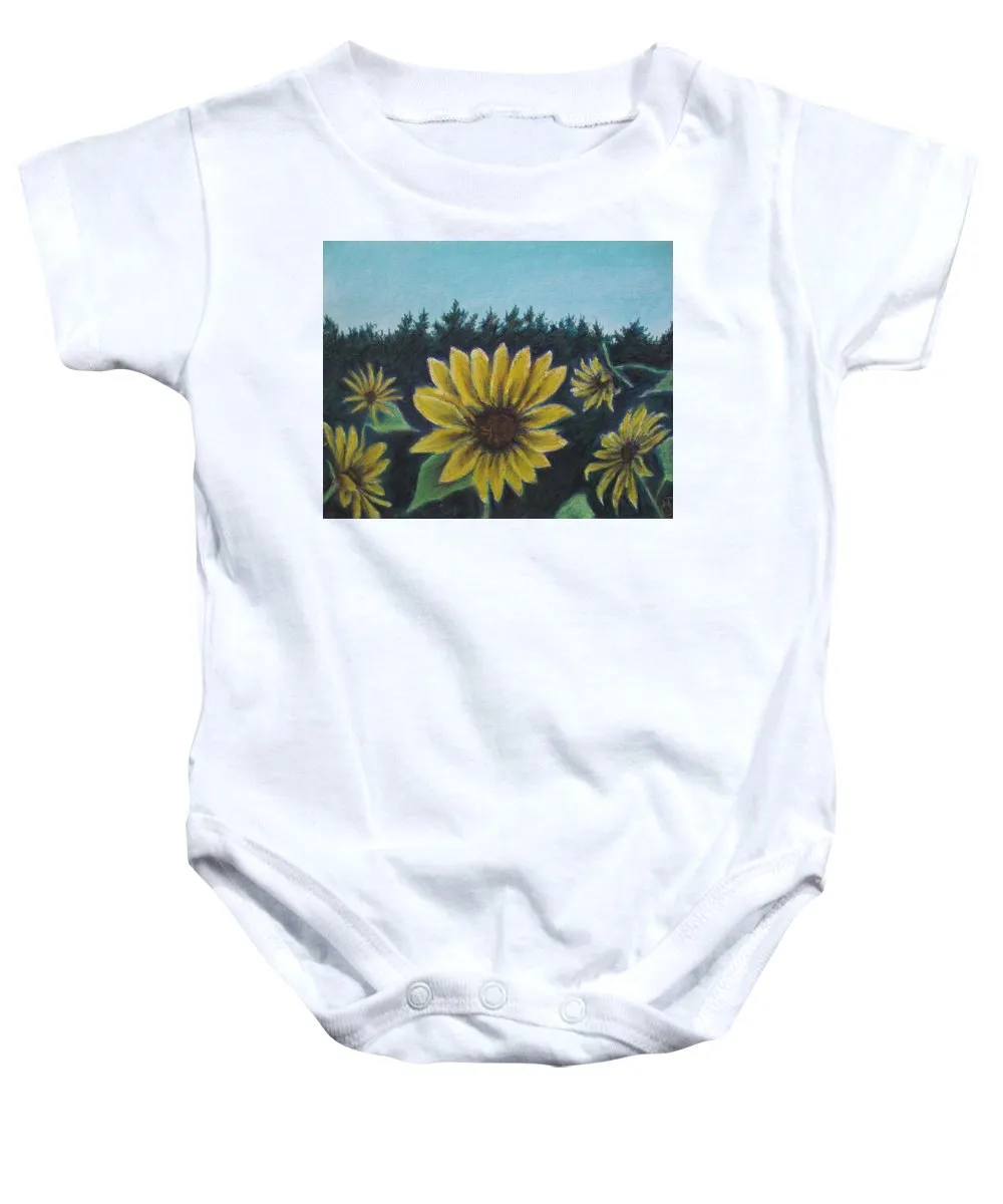 Hours of Flowers - Baby Onesie