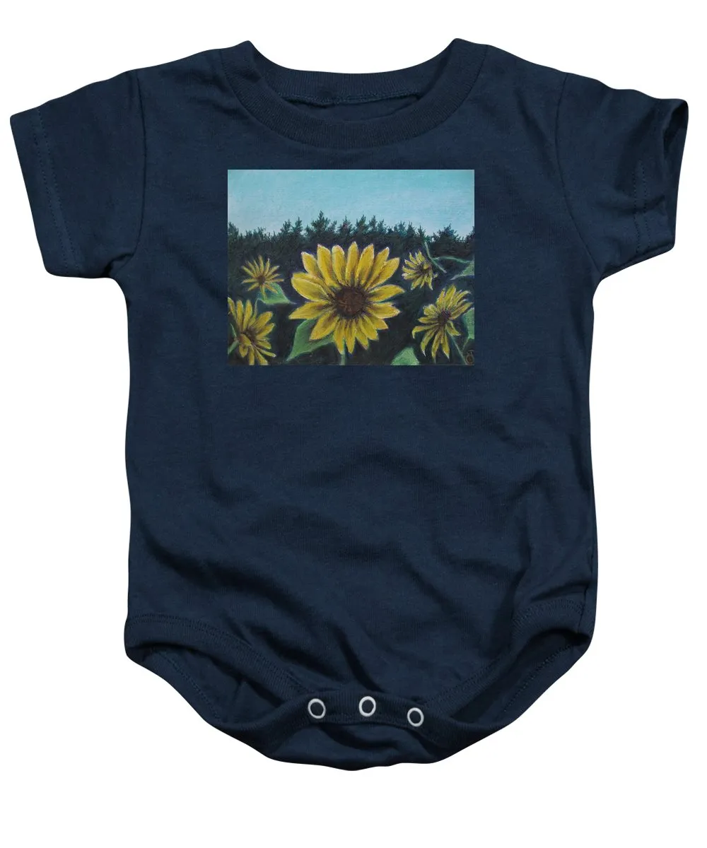 Hours of Flowers - Baby Onesie