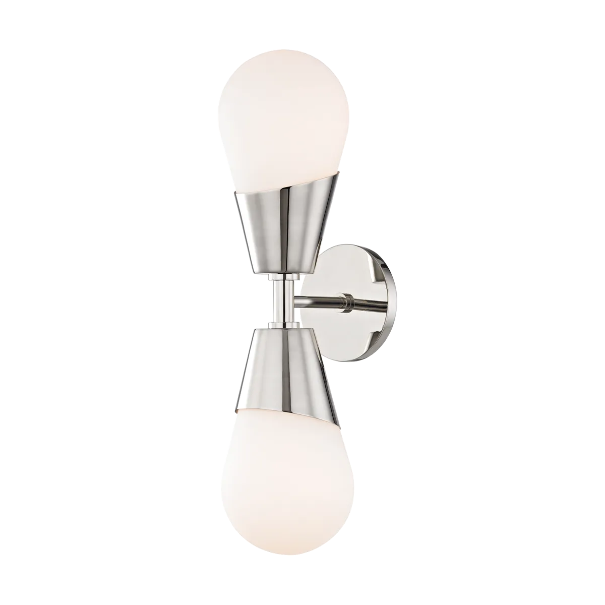 Hudson Valley Lighting Cora Wall Sconce with Polished Steel