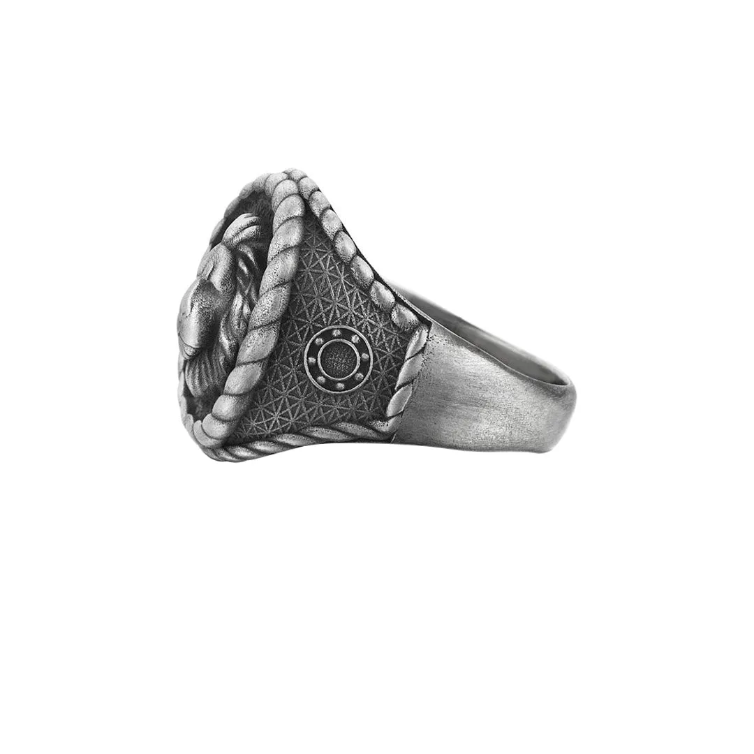 Imperial Leo Ring - Solid Silver