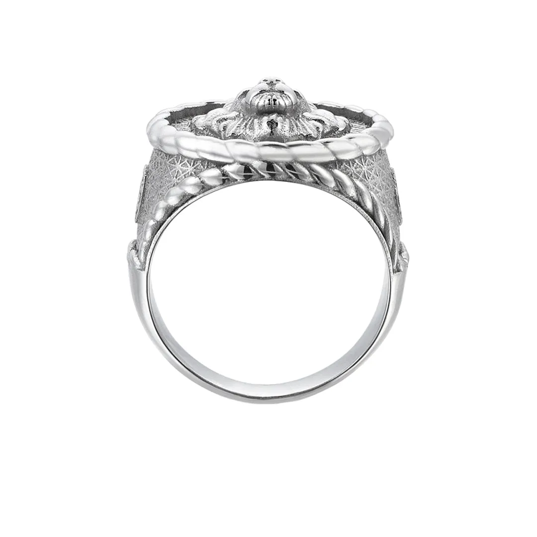 Imperial Leo Ring - Solid Silver