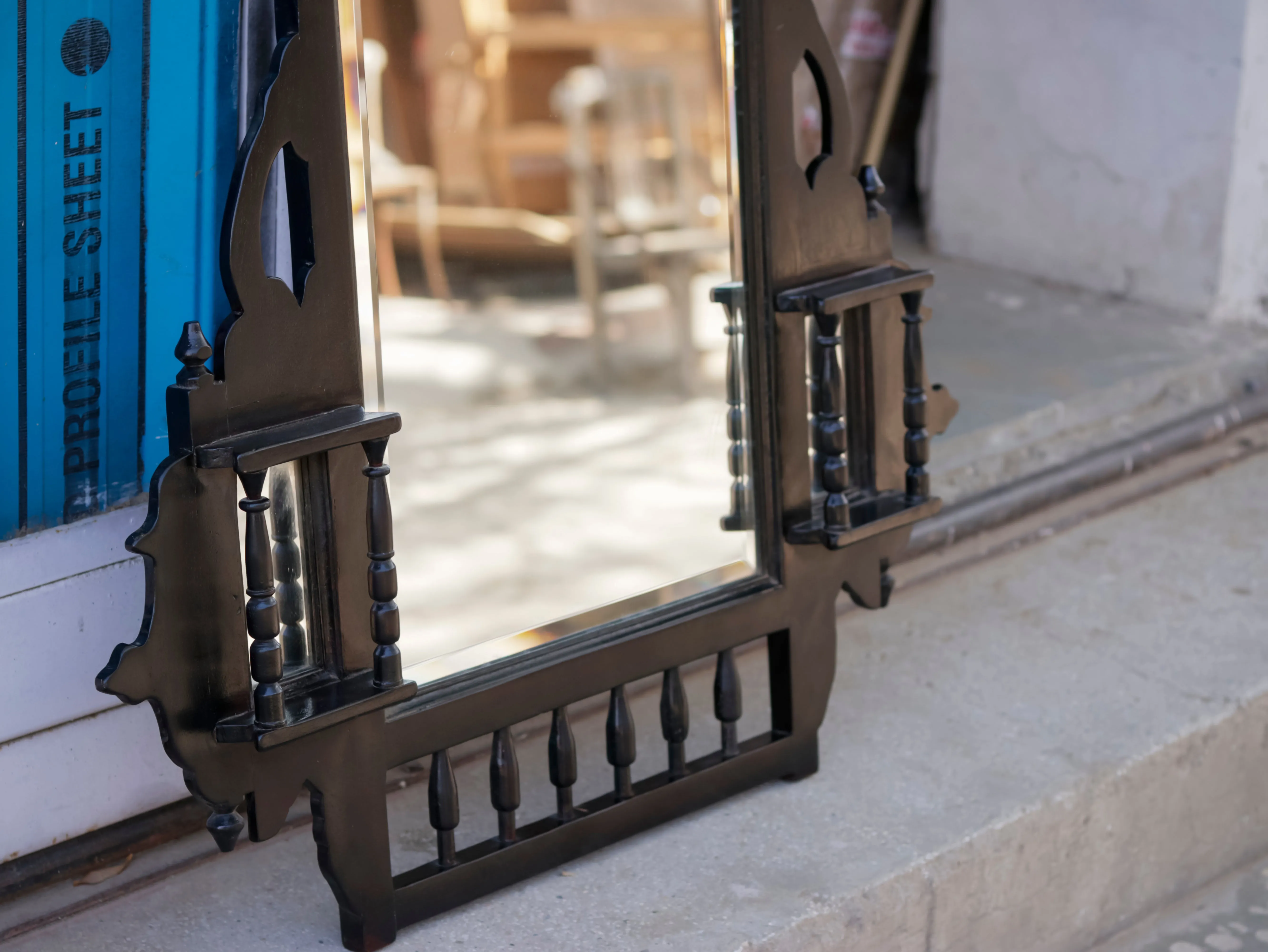 Imperial Style Carved Mirror