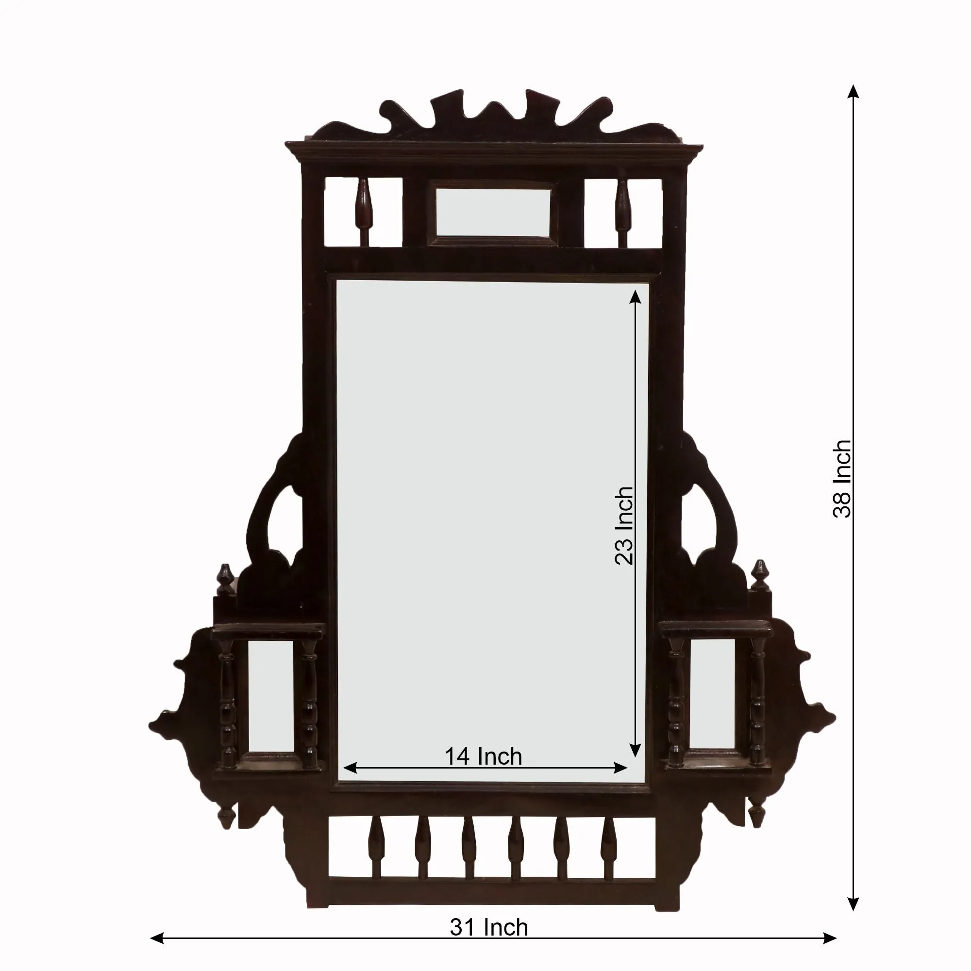 Imperial Style Carved Mirror