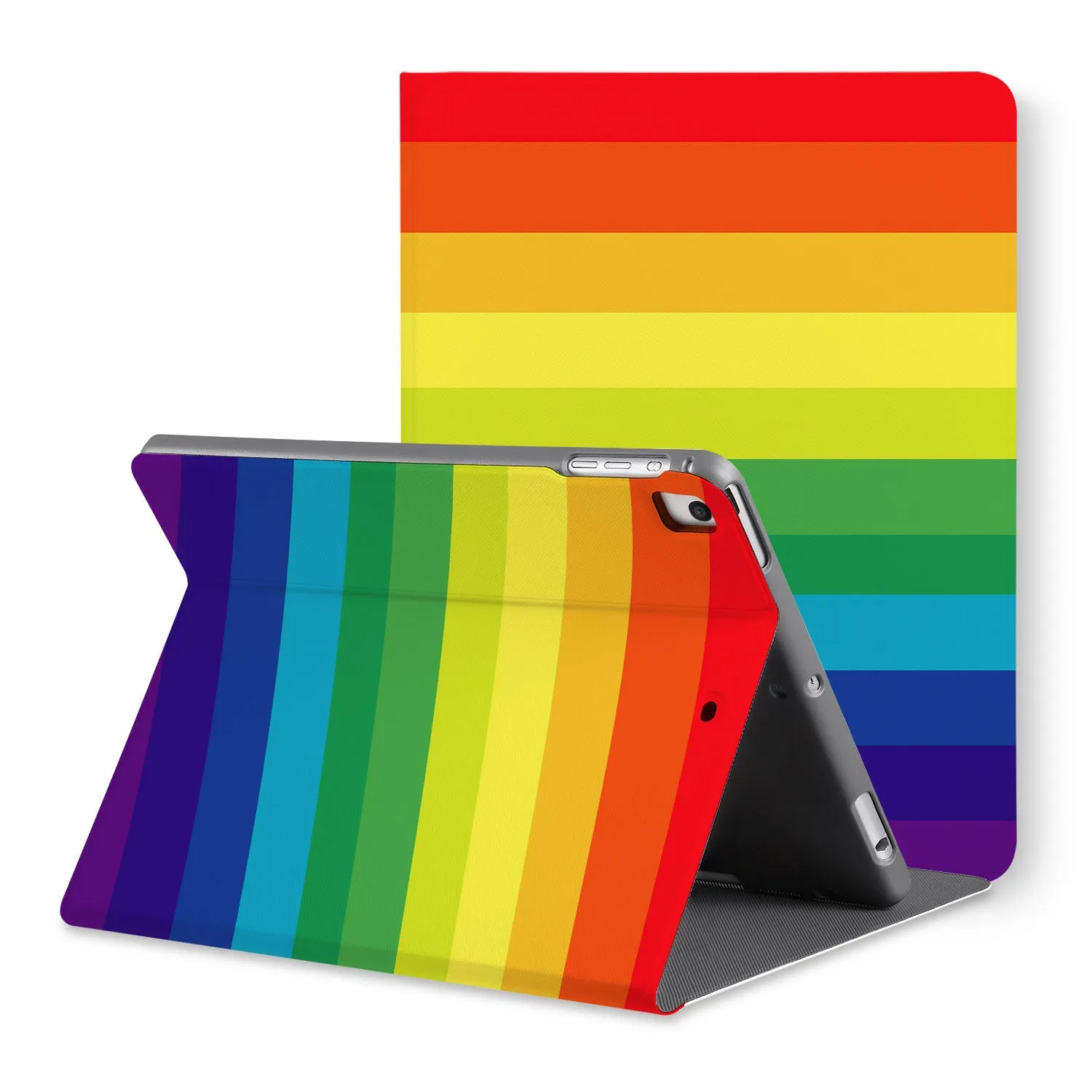 iPad Folio Case - Rainbow