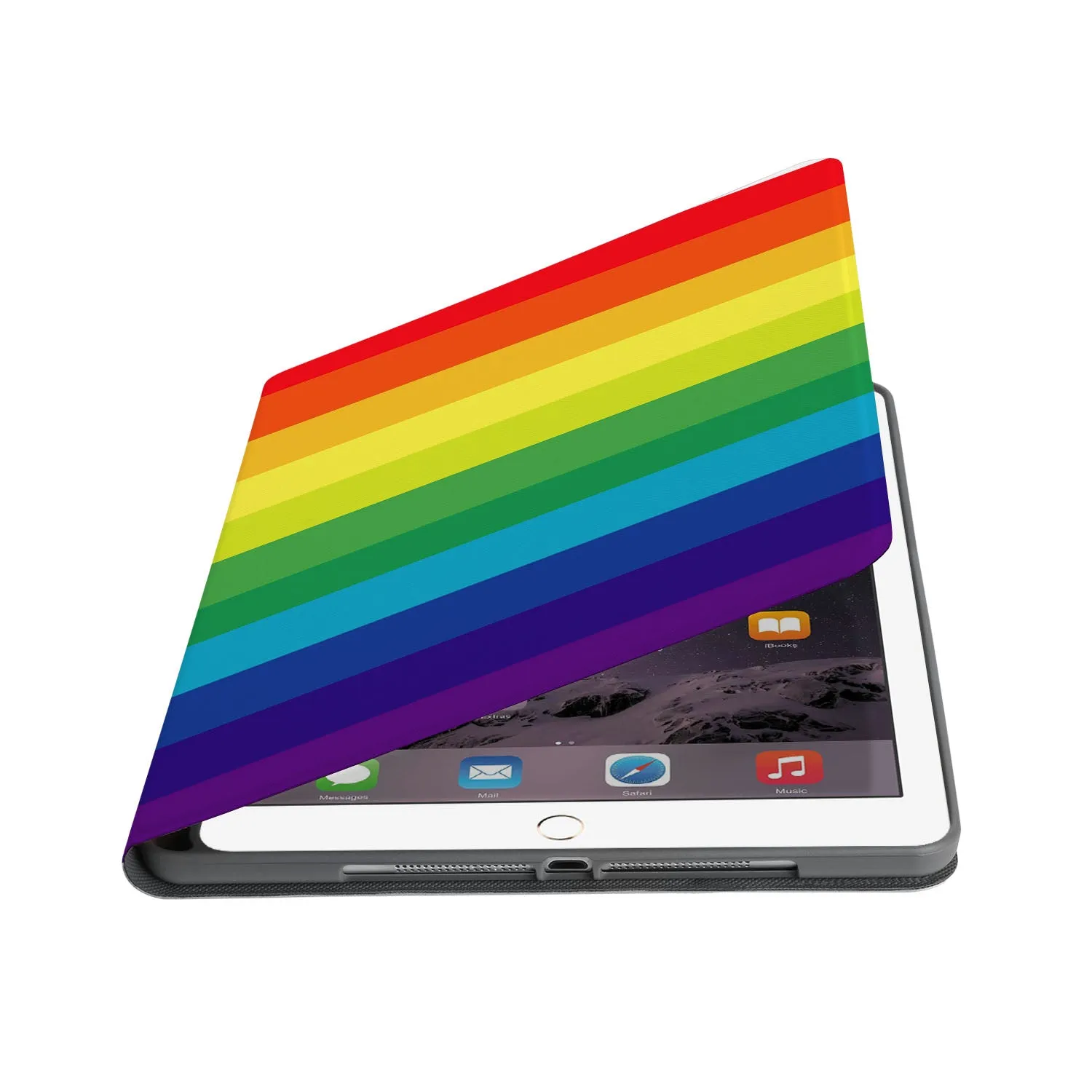 iPad Folio Case - Rainbow