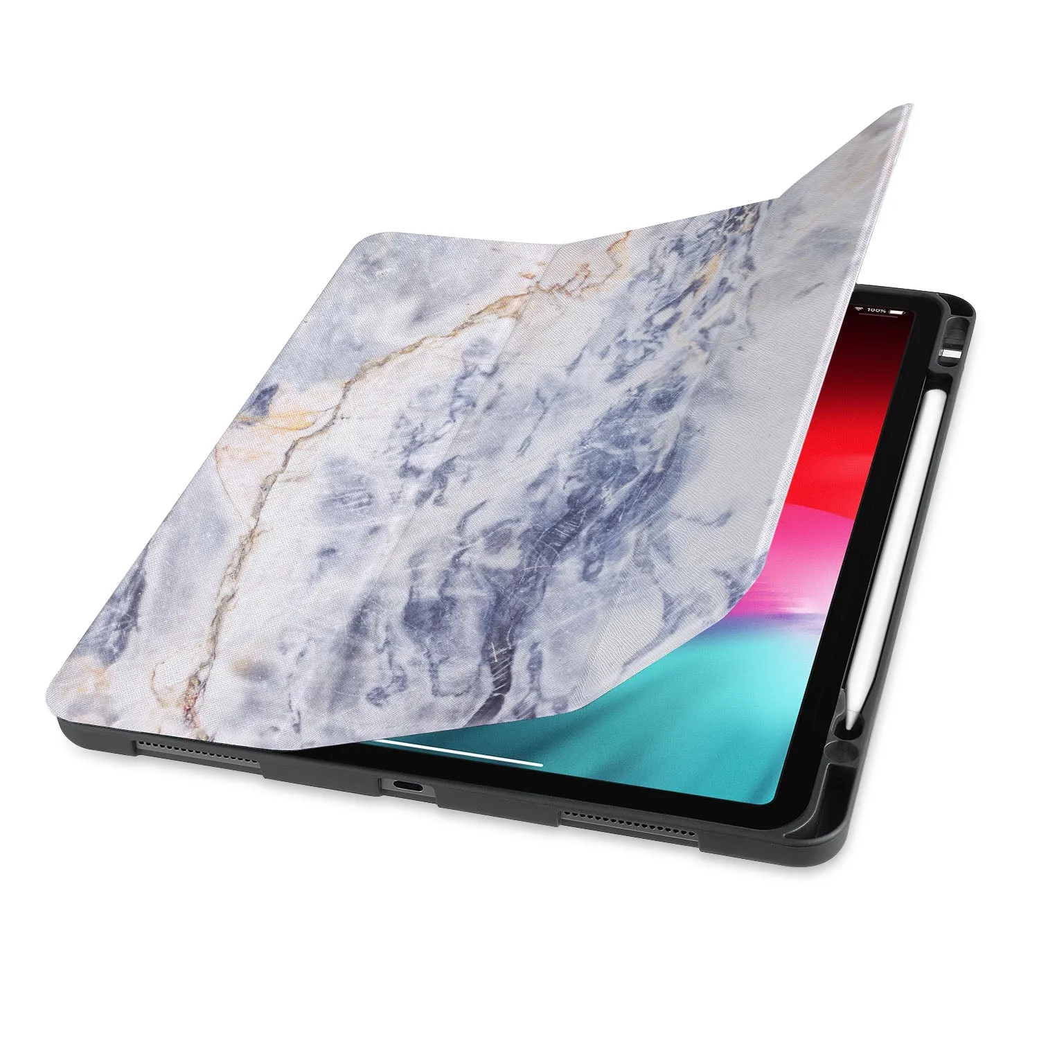 iPad Trifold Case - Marble