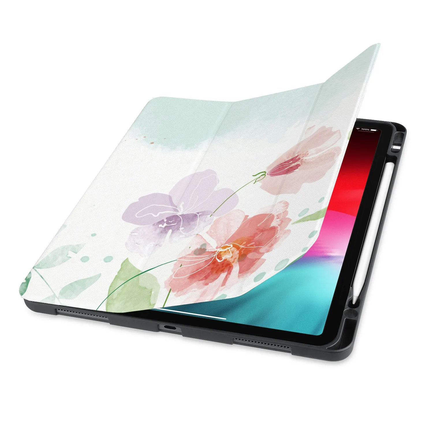 iPad Trifold Case - Spring