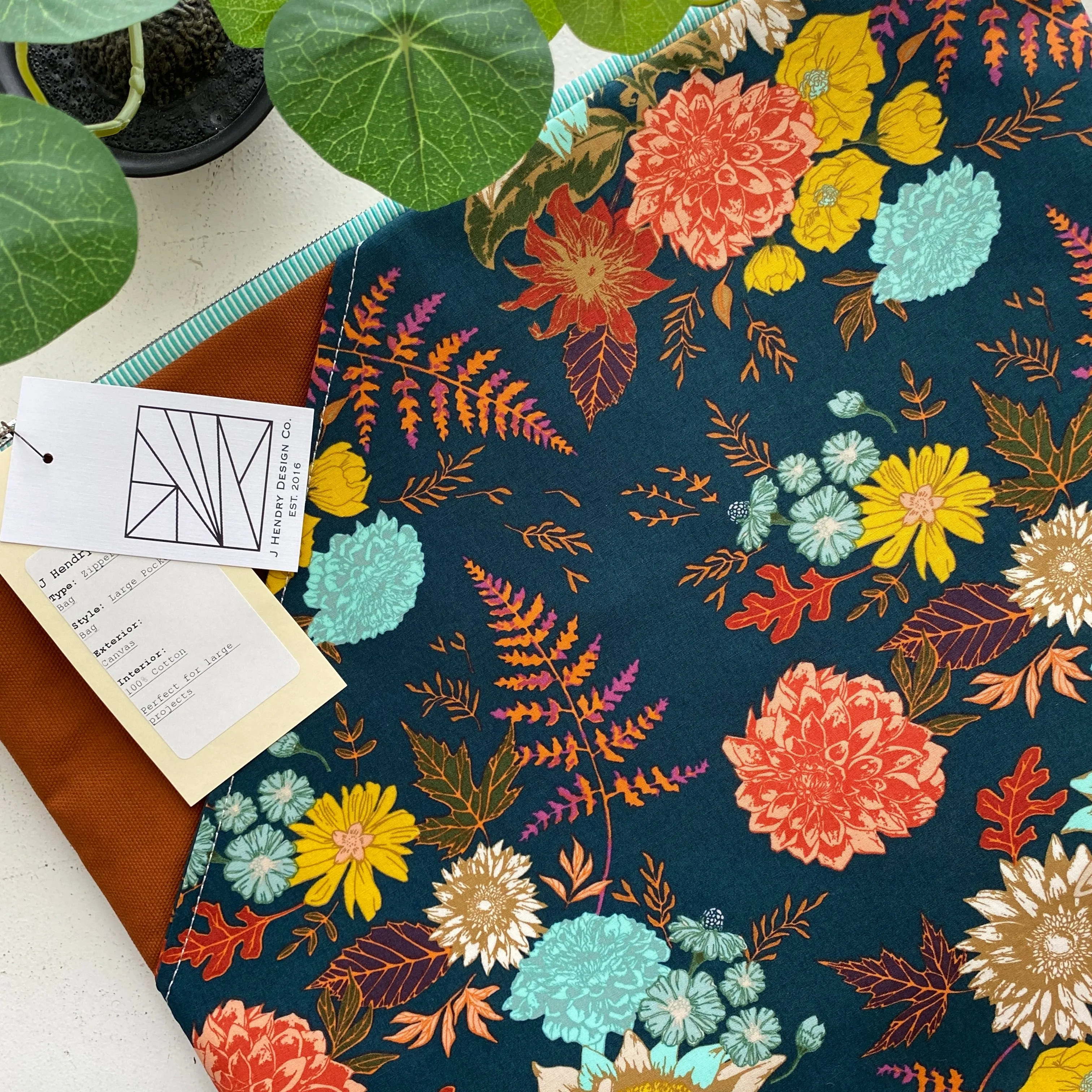J Hendry Designs Large Pocket Project Bag