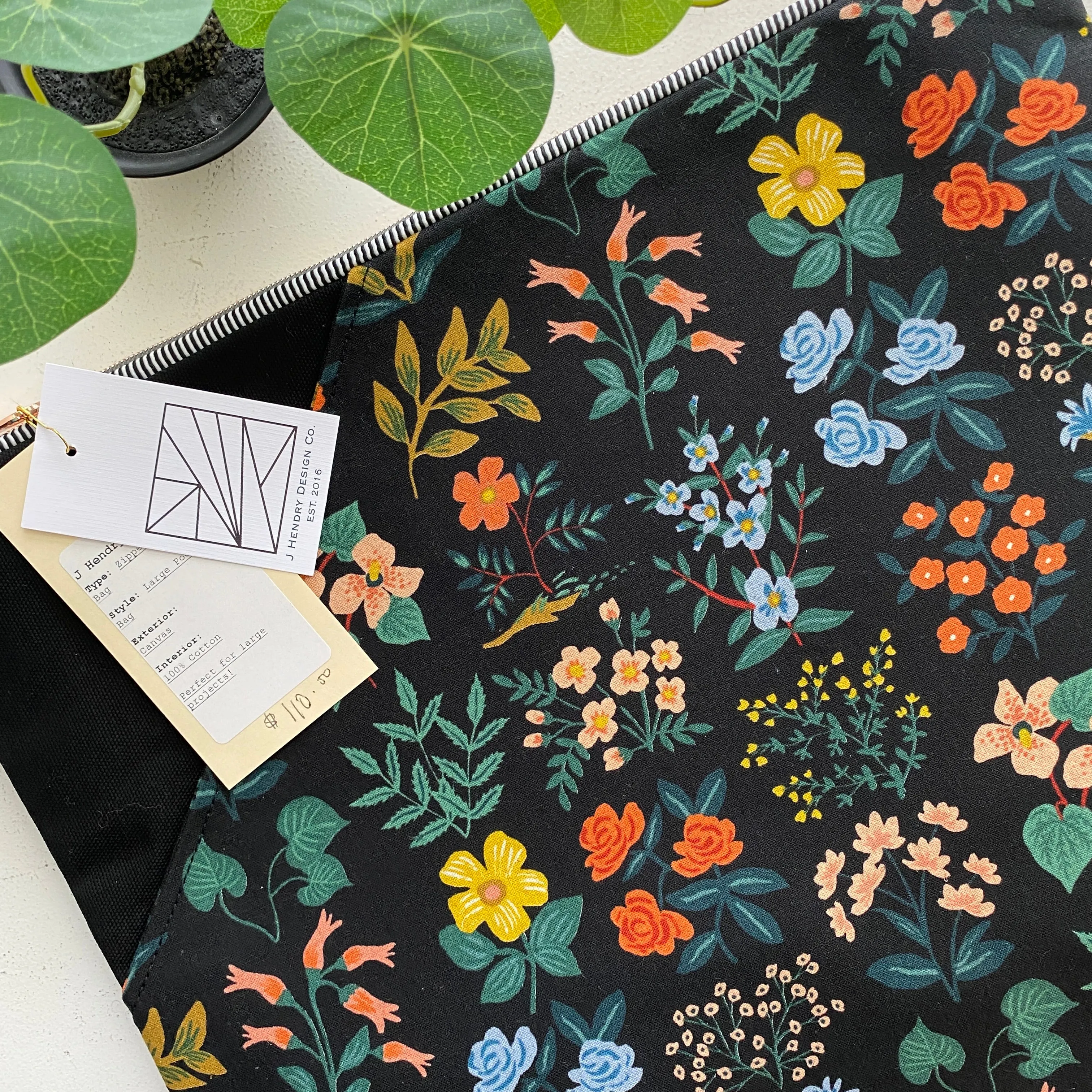 J Hendry Designs Large Pocket Project Bag