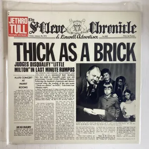JETHRO TULL = THICK AS A BRICK (CDN 1972 / REISSUE) (USED)