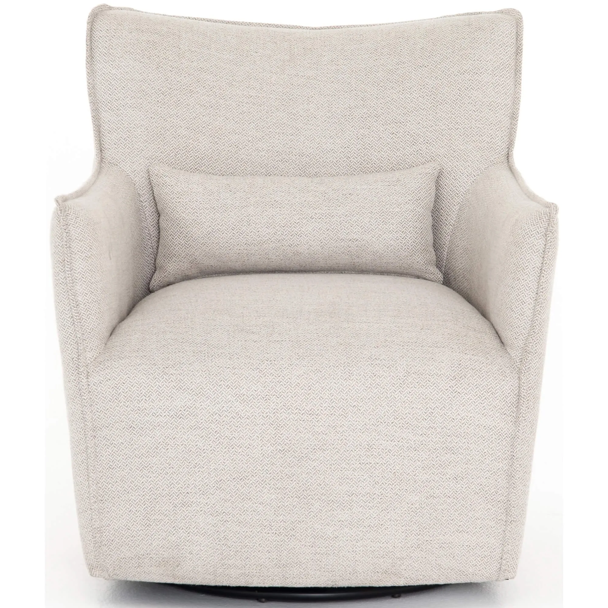 Kimble Swivel Chair, Noble Platinum