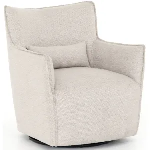 Kimble Swivel Chair, Noble Platinum