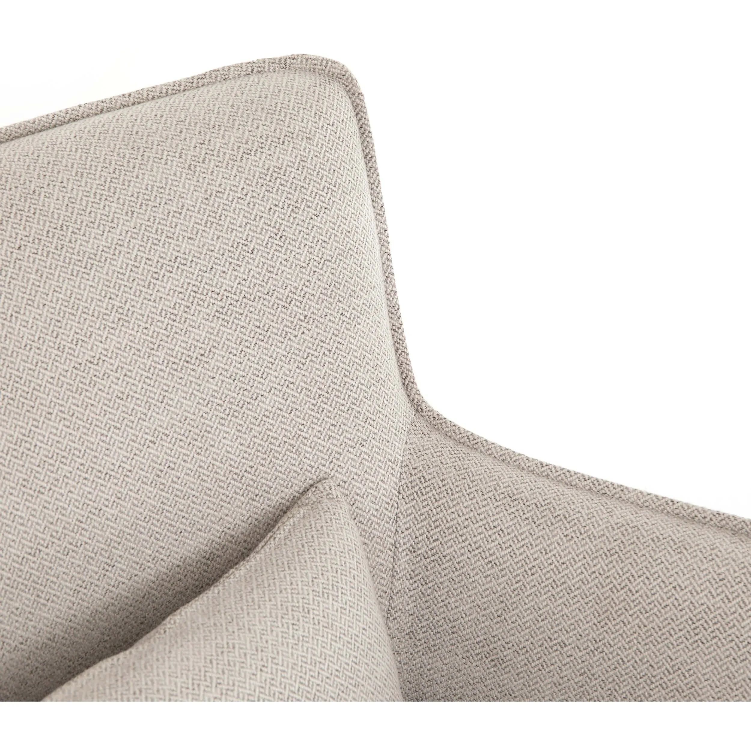 Kimble Swivel Chair, Noble Platinum