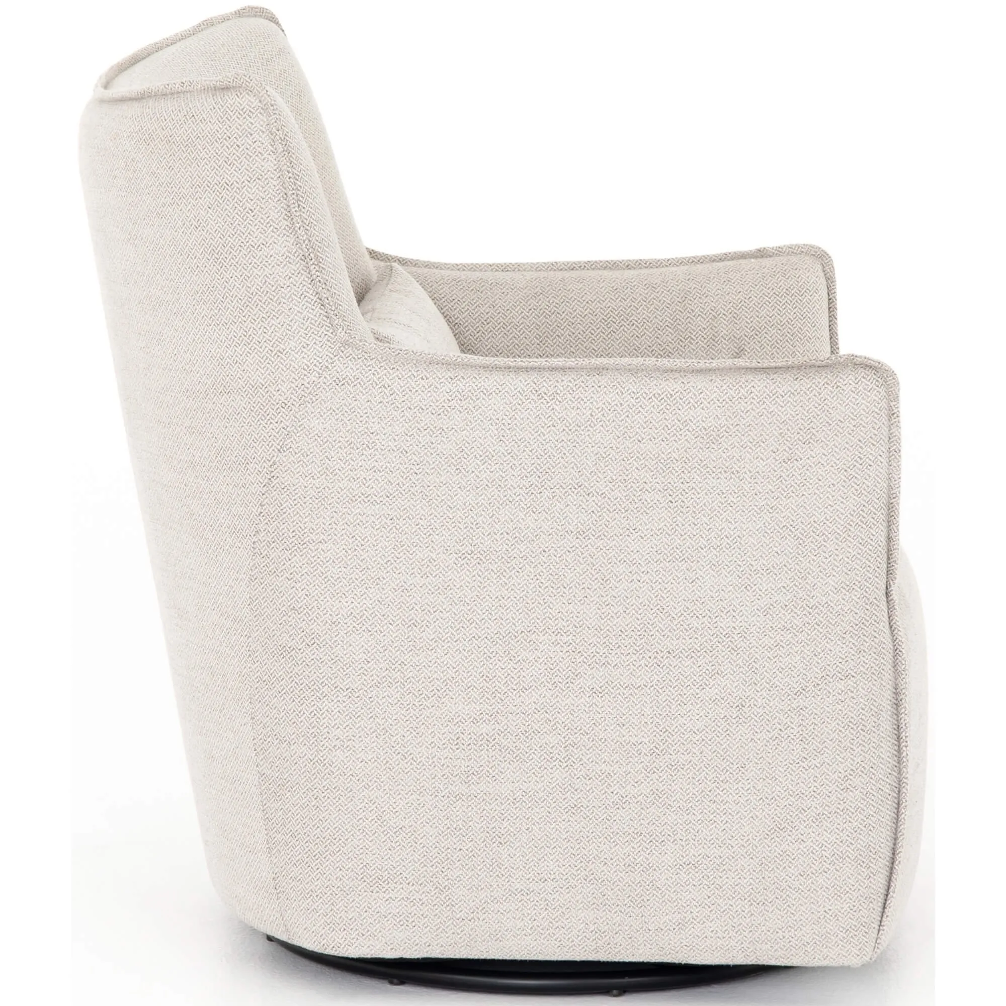 Kimble Swivel Chair, Noble Platinum
