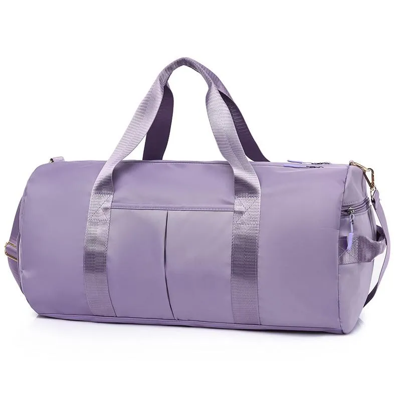 Large-capacity Sports Gym Bag Fashion Women Travel Bags For Short-distance Waterproof Yoga Handbags Fitness Crossbody Bags