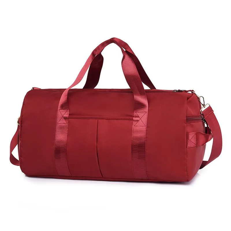 Large-capacity Sports Gym Bag Fashion Women Travel Bags For Short-distance Waterproof Yoga Handbags Fitness Crossbody Bags