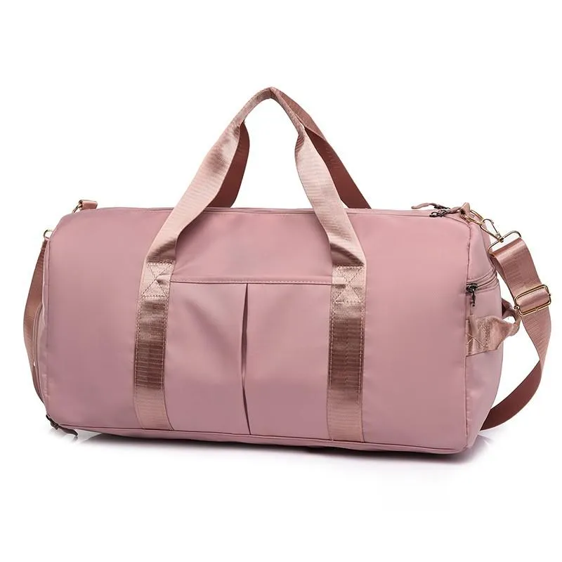 Large-capacity Sports Gym Bag Fashion Women Travel Bags For Short-distance Waterproof Yoga Handbags Fitness Crossbody Bags