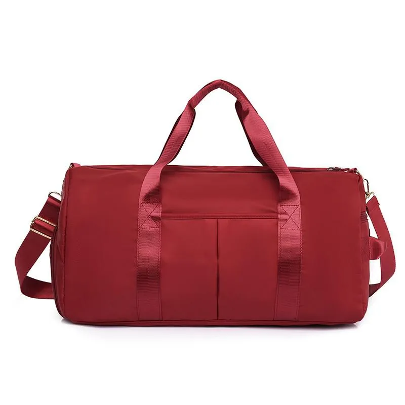 Large-capacity Sports Gym Bag Fashion Women Travel Bags For Short-distance Waterproof Yoga Handbags Fitness Crossbody Bags