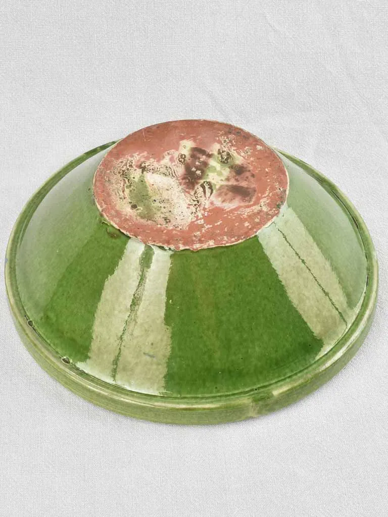 Large green salad bowl / tian bowl 13¾"
