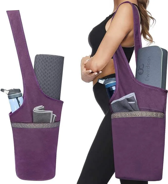 Large Yoga Mat Bag for Women