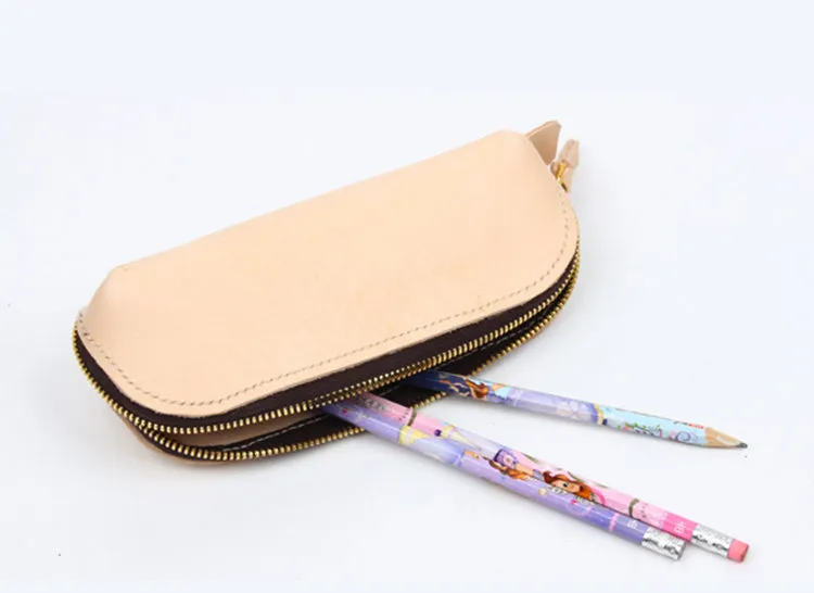 Leather Pattern Leather Pencil Bag Pouch Pattern Pencil Cases with Zipper Leather Craft Pattern Leather Templates