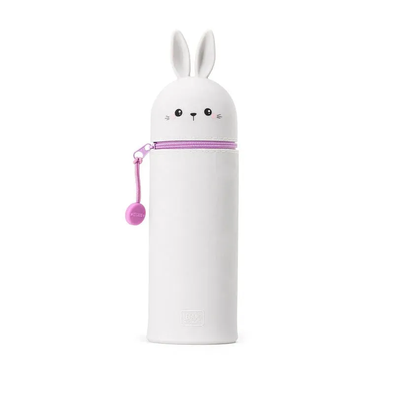 Legami Kawaii 2-In-1 Soft Silicone Pencil Case Bunny