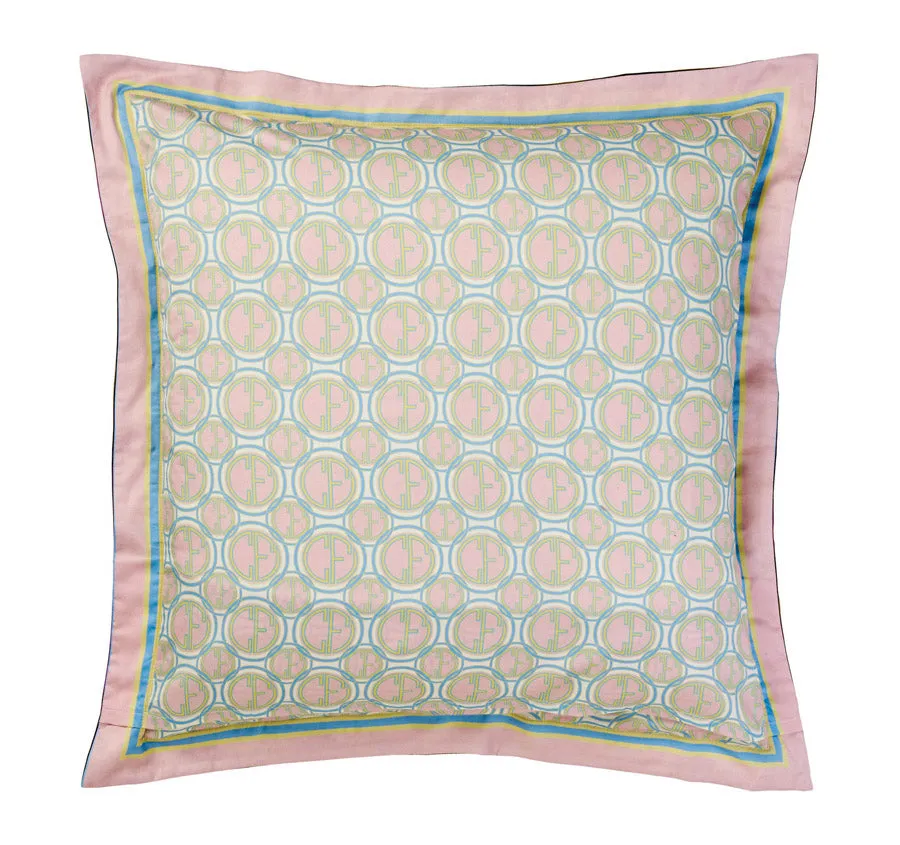 Letters From The Pink Room European Pillowcase Pink