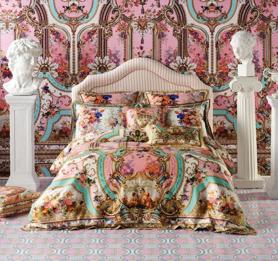 Letters From The Pink Room Quilt Cover Set Range Pink
