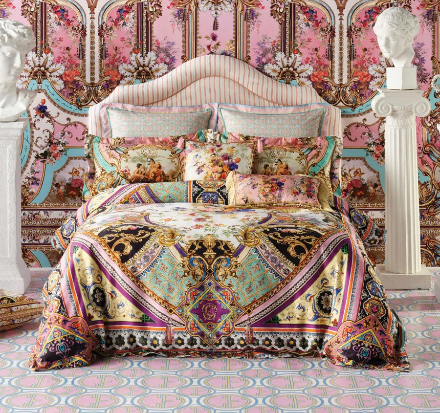 Letters From The Pink Room Quilt Cover Set Range Pink