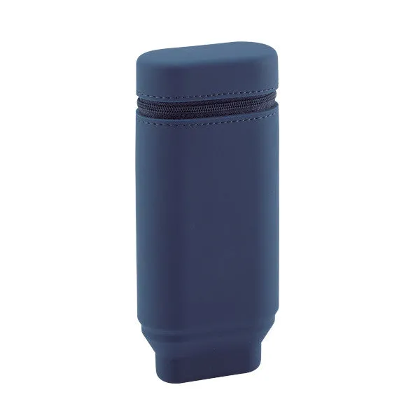 Lihit Lab Stand Up Silicone Pencil Case Oval Medium
