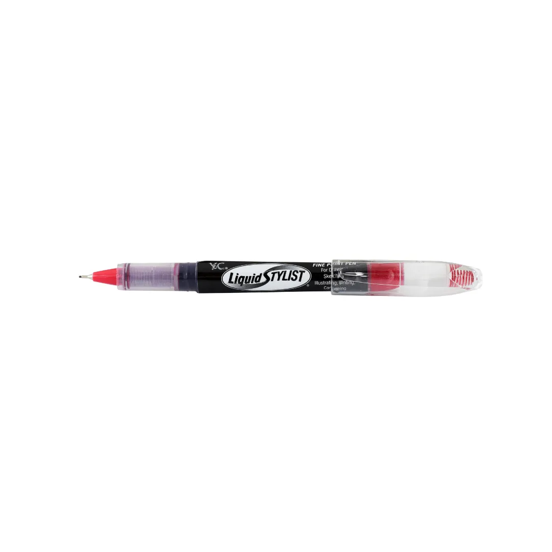 Liquid Stylist Pen, Red, Box of One Dozen (LSP10B)