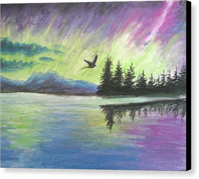 Loyal Aurora - Canvas Print