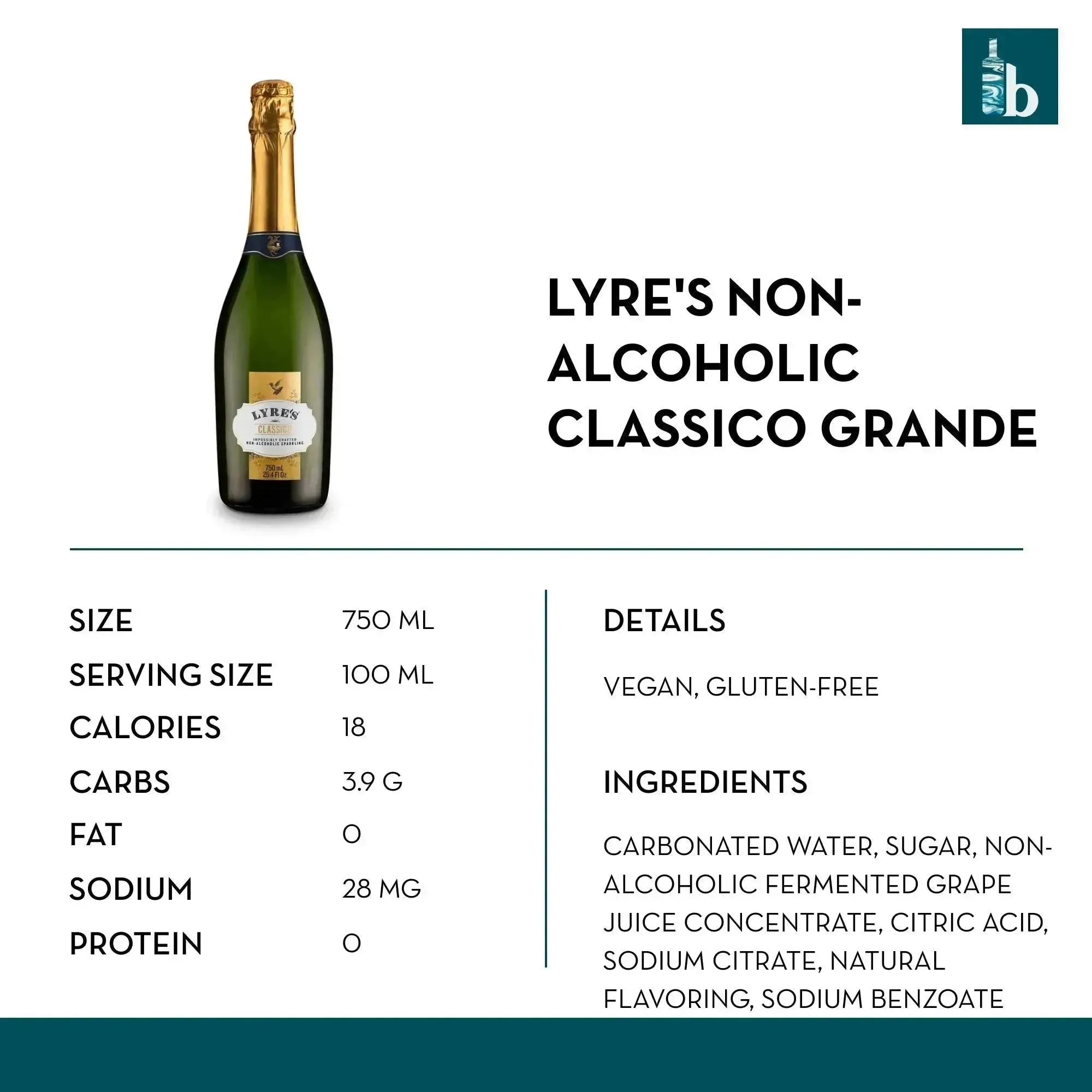 Lyre's Non-Alcoholic Sparkling Classico Grande