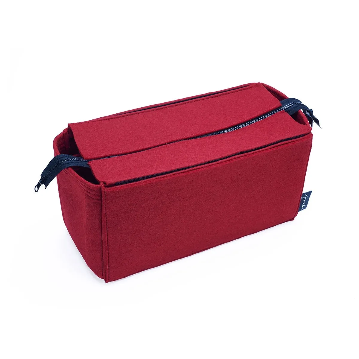 Madewell Transport Large Tote Organizer Insert, Bag Organizer with Zipper Top Closure and Single Bottle Holder