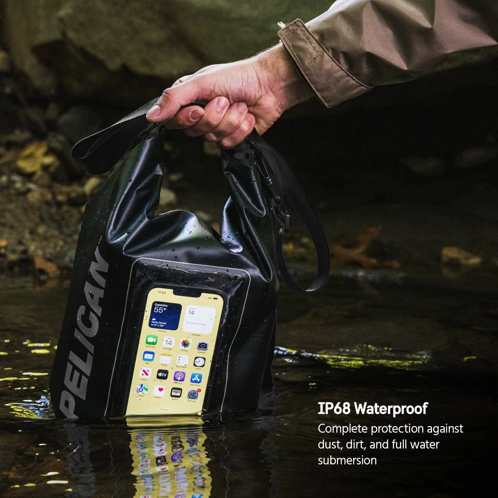 Marine Waterproof 5L Dry Bag - Stealth Black