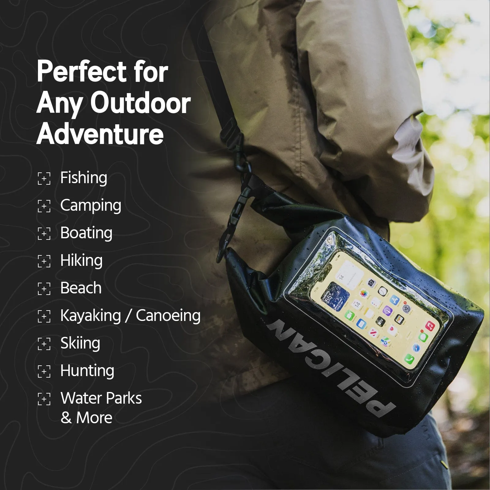 Marine Waterproof 5L Dry Bag - Stealth Black