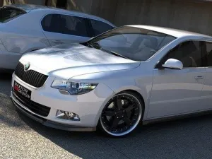Maxton Design - FRONT SPLITTER SKODA SUPERB II
