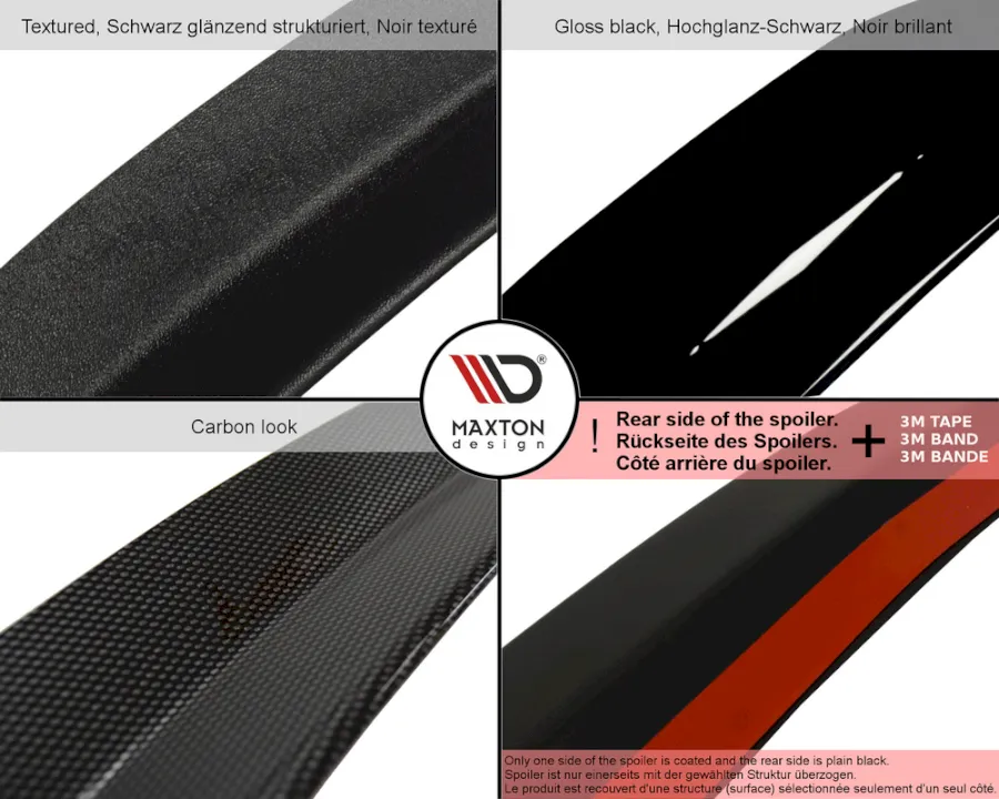 Maxton Design - SPOILER CAP SKODA SUPERB III