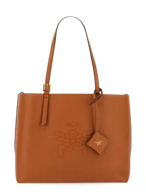 Mcm Women Shopping Bag "Himmel" Medium