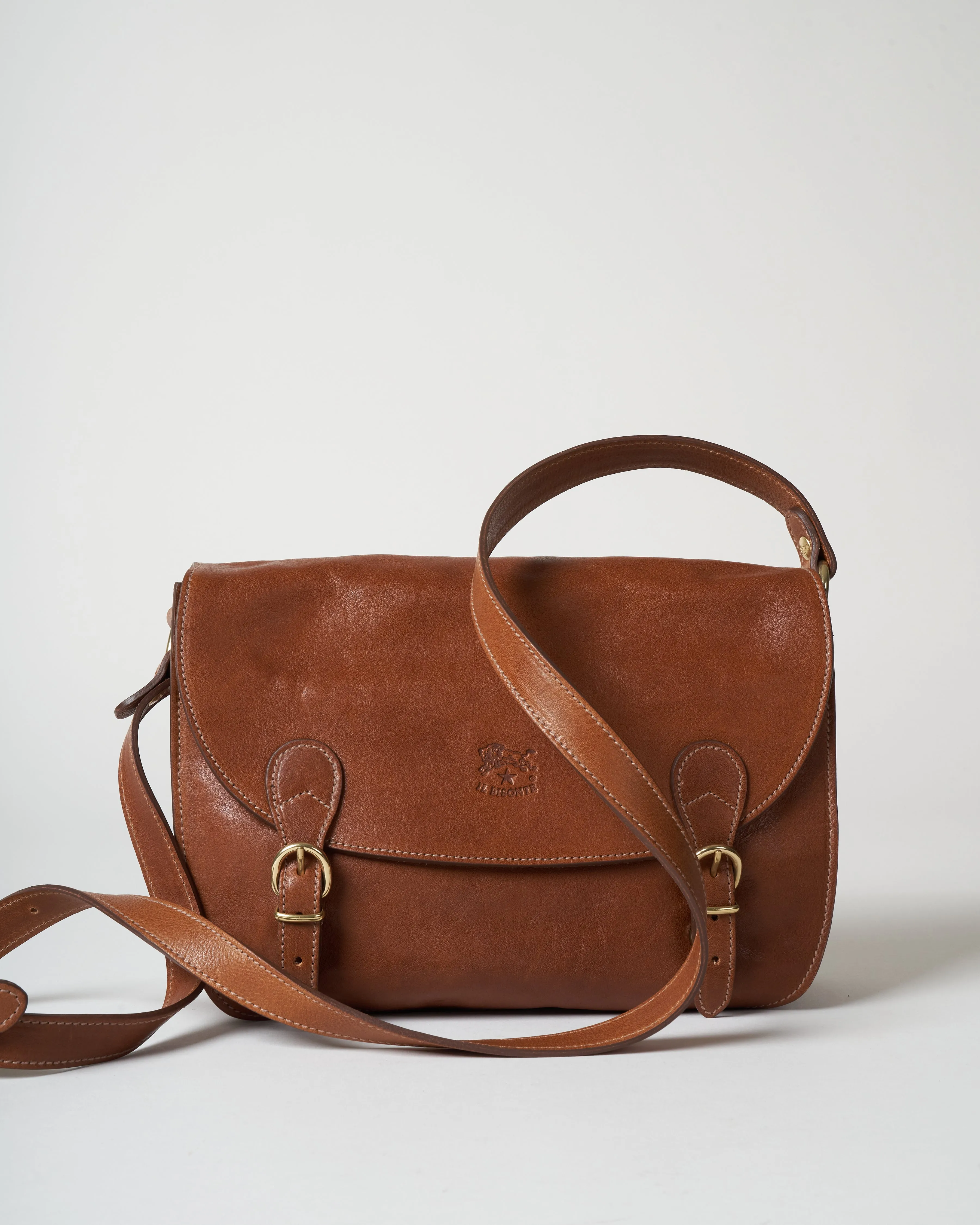 messenger bag - cioccolato